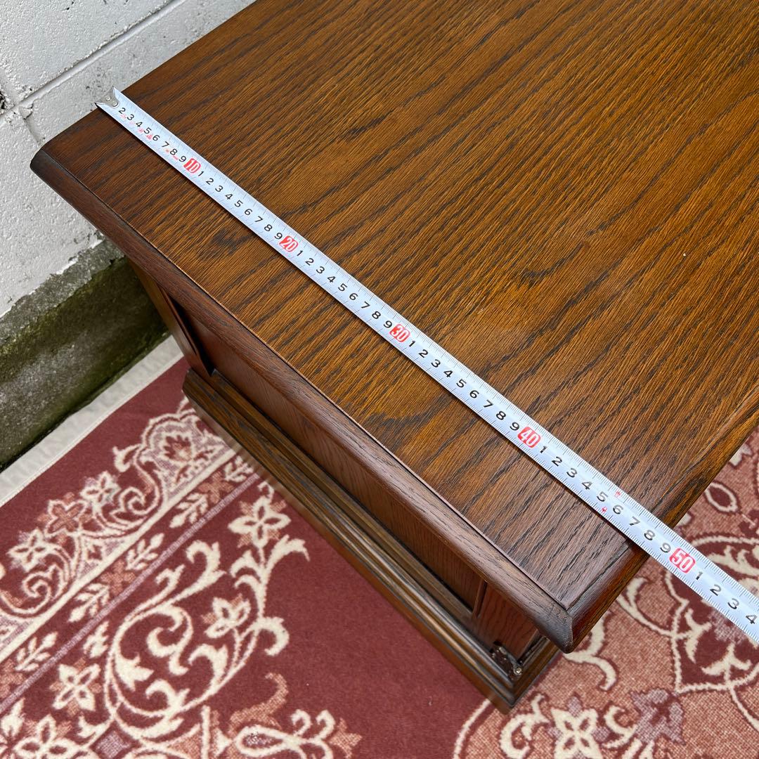 英国家具 ◾️Old Charm オールドチャーム 木製オーク材 テレビ台 収納棚