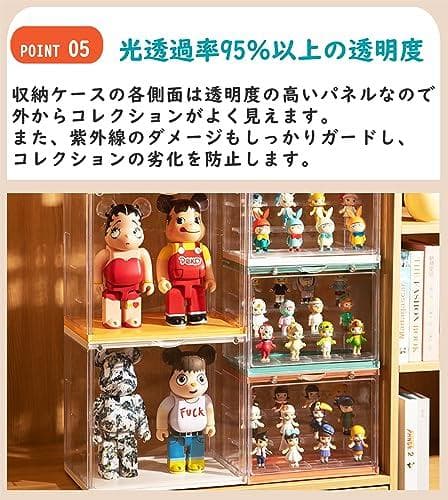 フィギュアケース 棚 アクリル 2個セット 開閉 コレクションケース u☆★☆彡