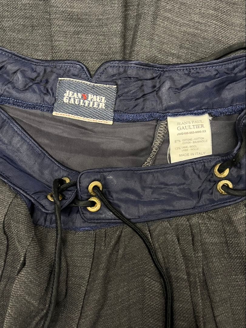 Jean Paul Gaultier プリーツスカート イタリア製 ゴルチエ