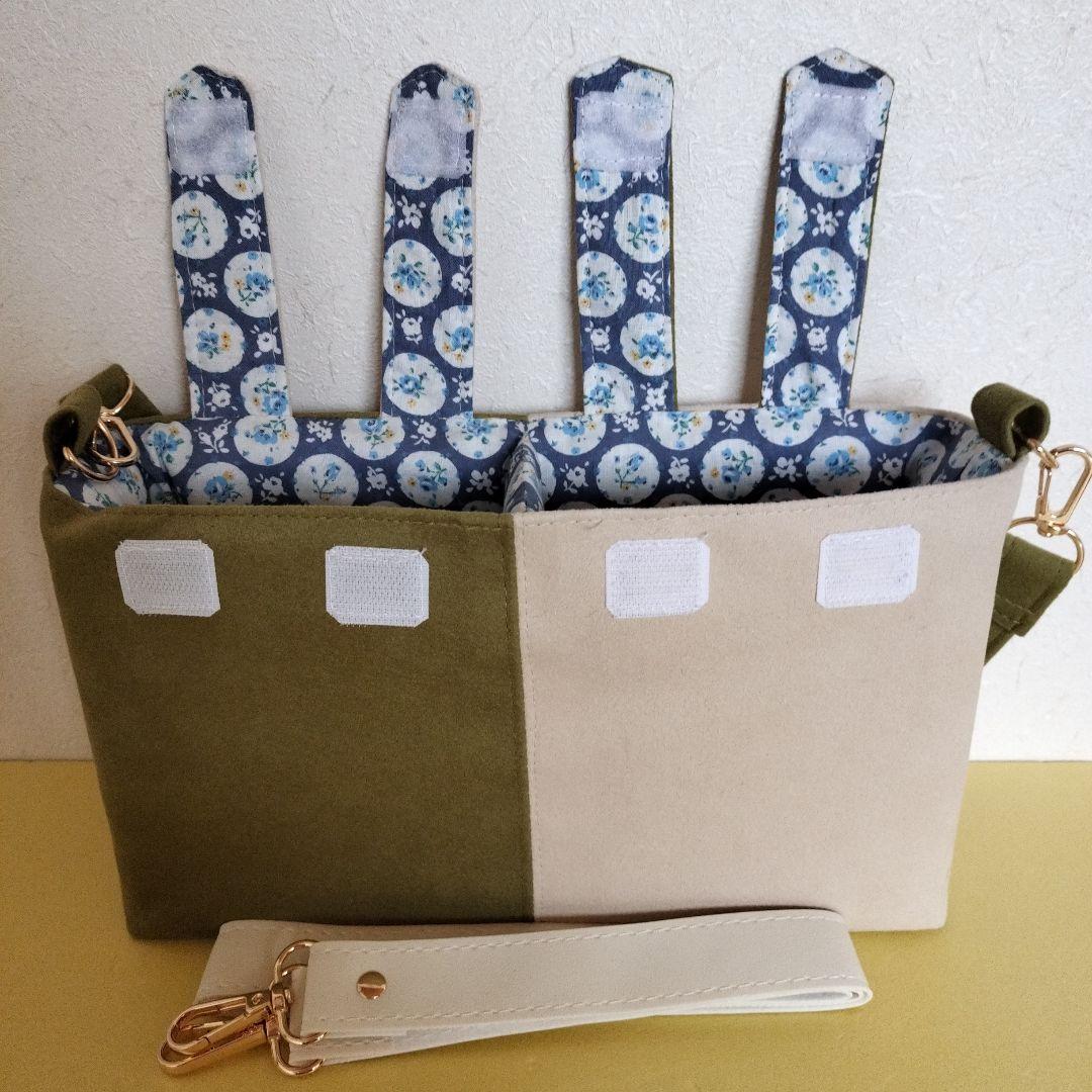 ロボホン　裏起毛うさぎさんパーカー２枚、二人用ポーチ