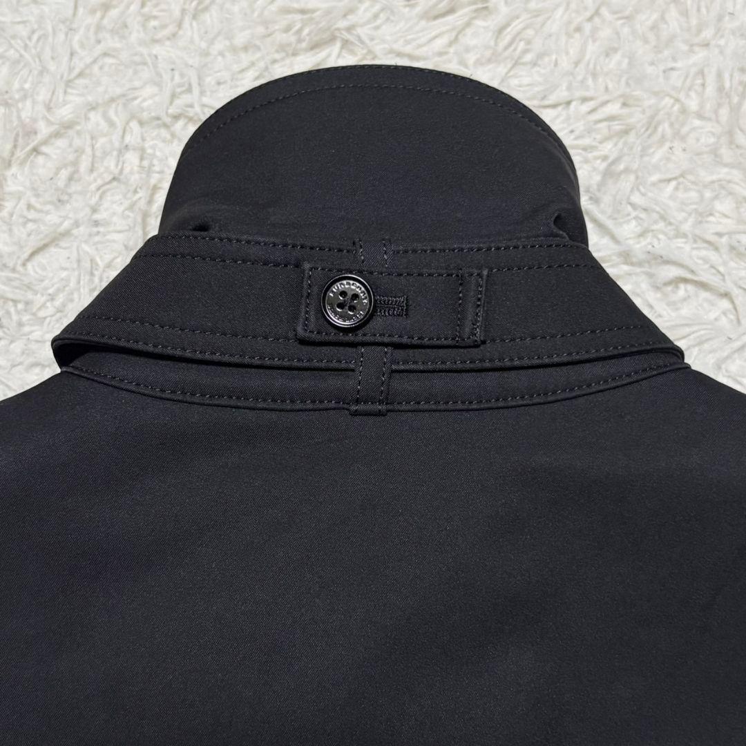 美品 バーバリー ブラックレーベル トレンチコート シングル ライナー付き