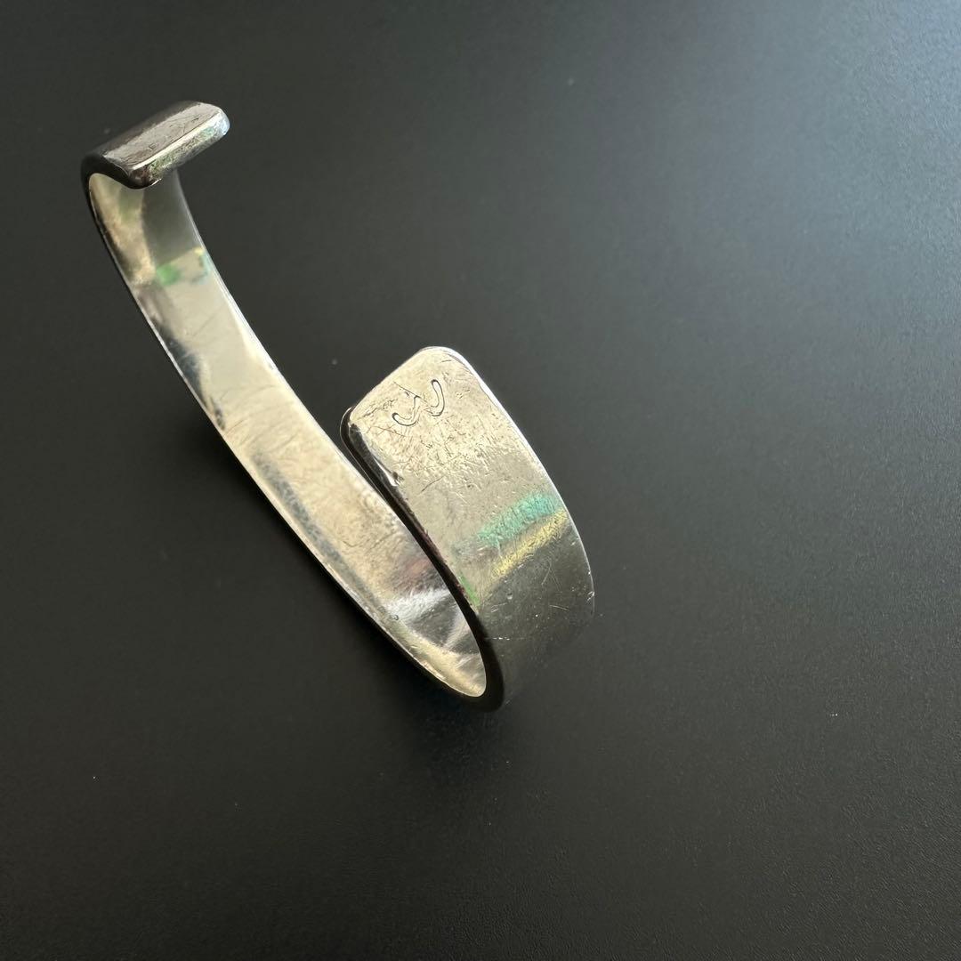 EVISU エヴィス　Sterling Silver バングル　11mm幅