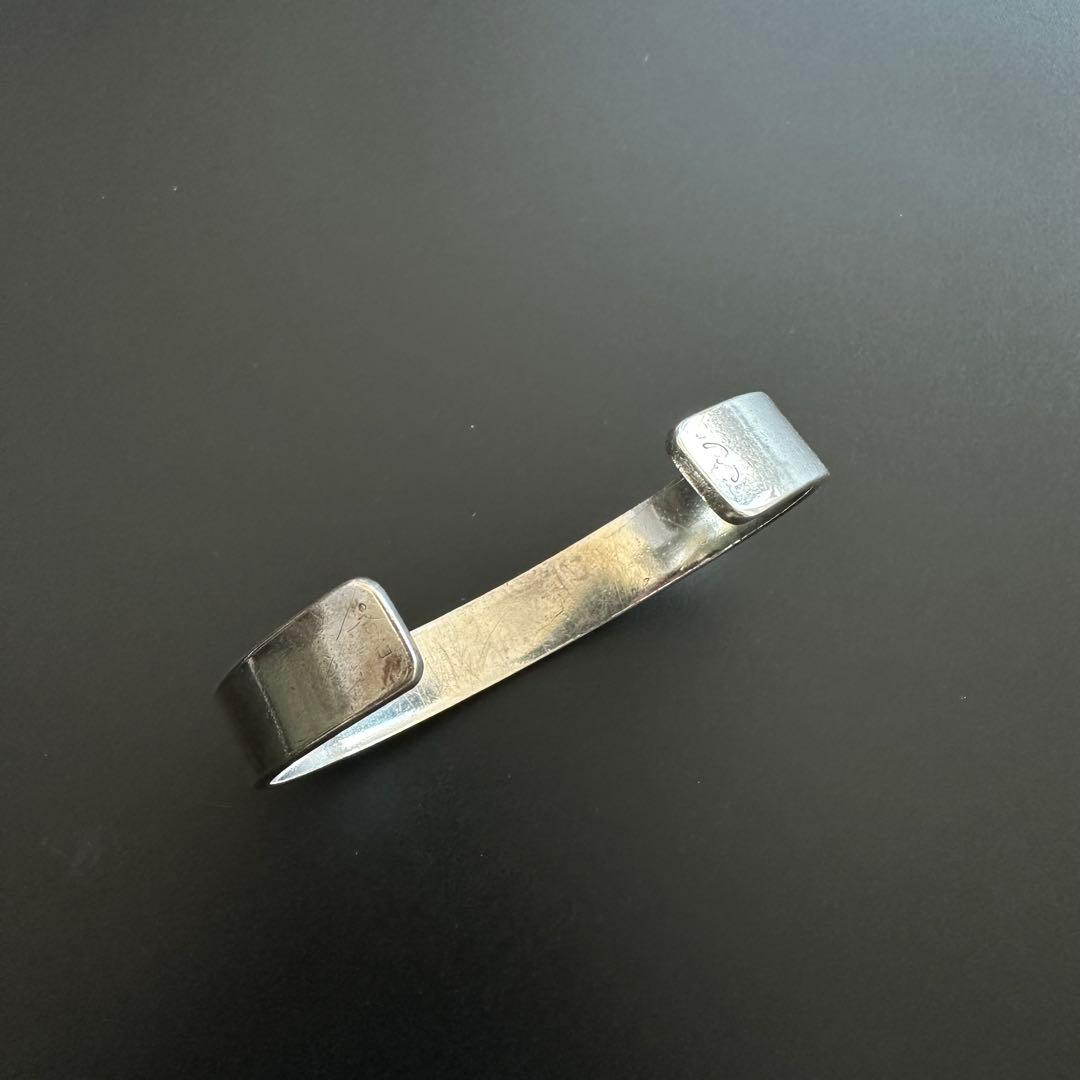 EVISU エヴィス　Sterling Silver バングル　11mm幅