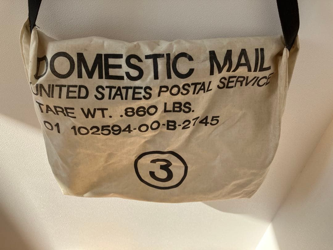 U.S MAIL BAG メールバッグ　ポストマンバッグ　vintage レア