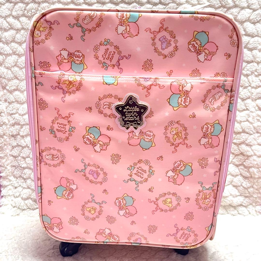 2010年　新品　未使用　サンリオ　リトルツインスターズ　キャリーケース　コジカ