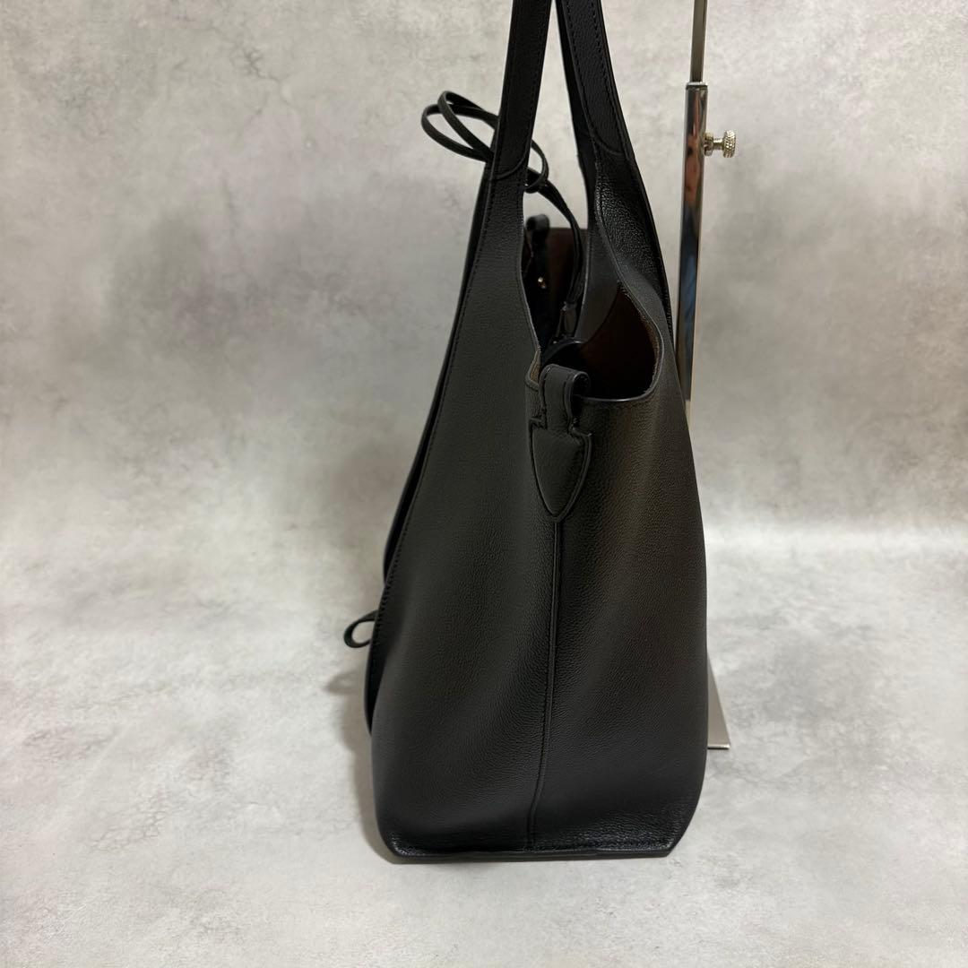 【極美品】トッズ Tタイムレス スモール ショッピングバッグ 黒 付属品完備
