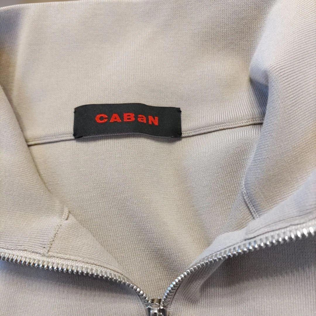 CABaNメンズハーフジップ 長袖カットソー サイズＬ