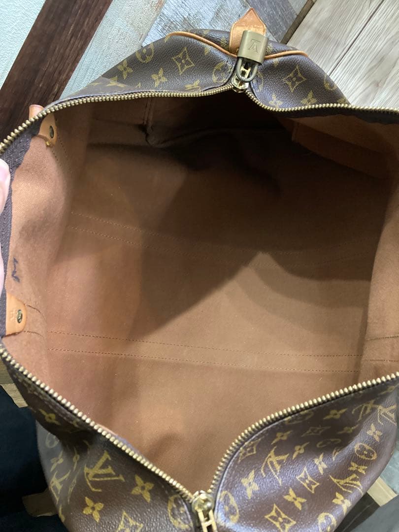 Louis Vuitton ボストンバッグ モノグラム　キーポル50 ブラウン