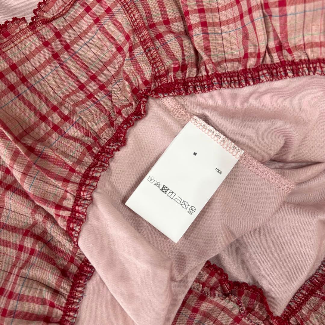 美品【2023ss】PINKHOUSE オリジナルチェックカットソー M