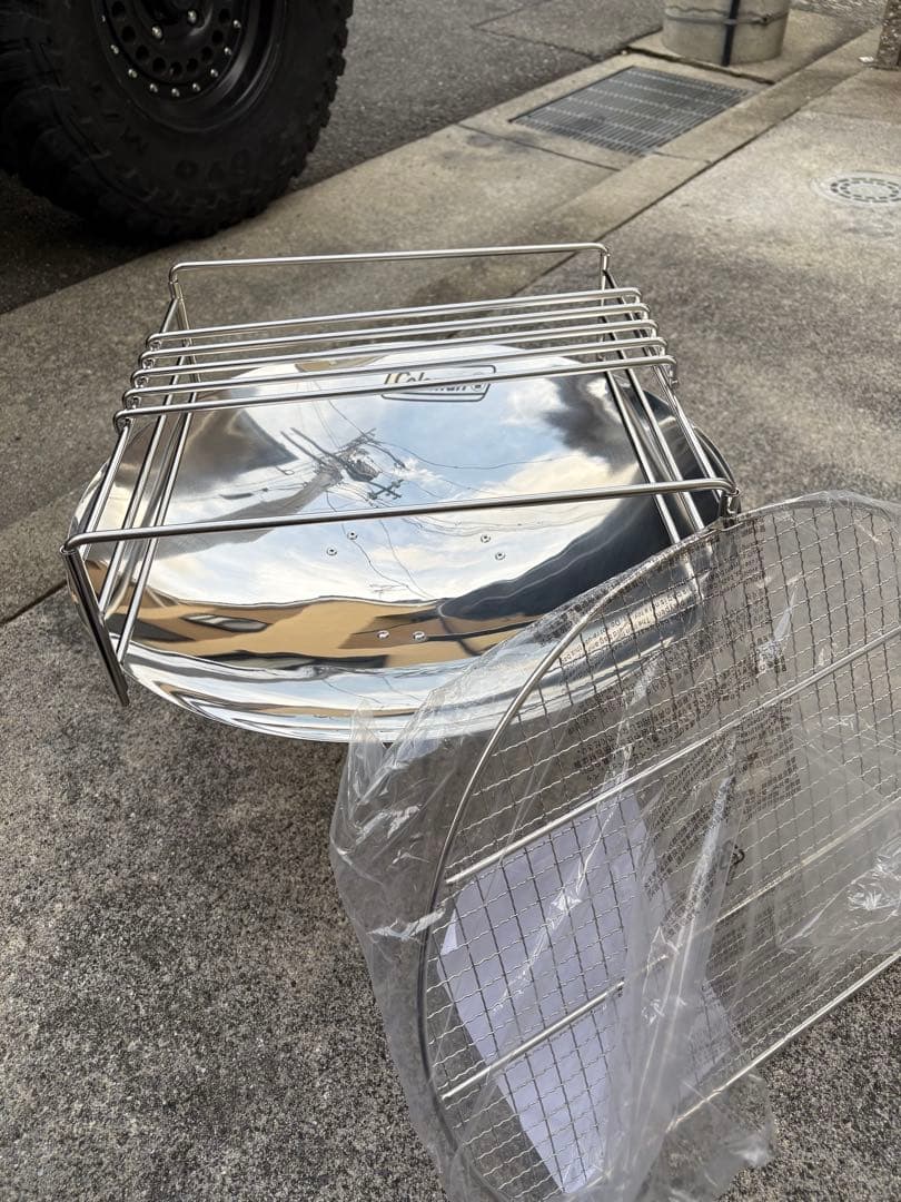 コールマンColemanファイヤーディスク45社外五徳セット