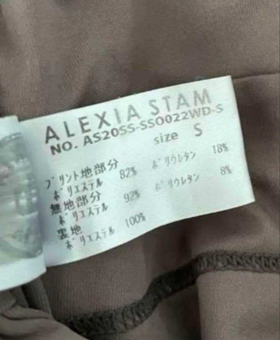 alexia stam アリシアスタン　ワンピース水着S