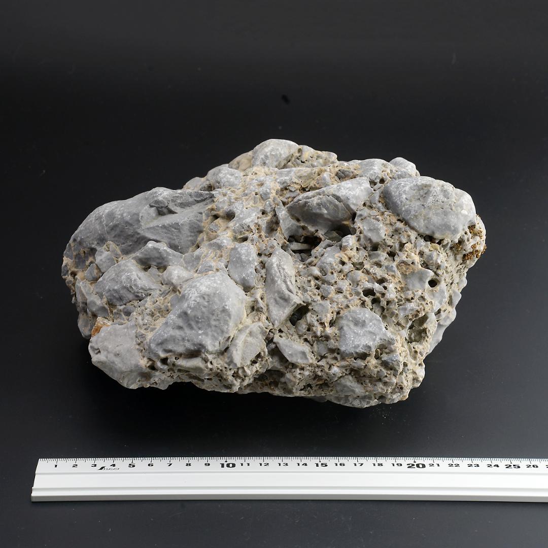 さざれ石（石灰質角礫岩 W24.2cm/D23.5cm/H12.8cm）094