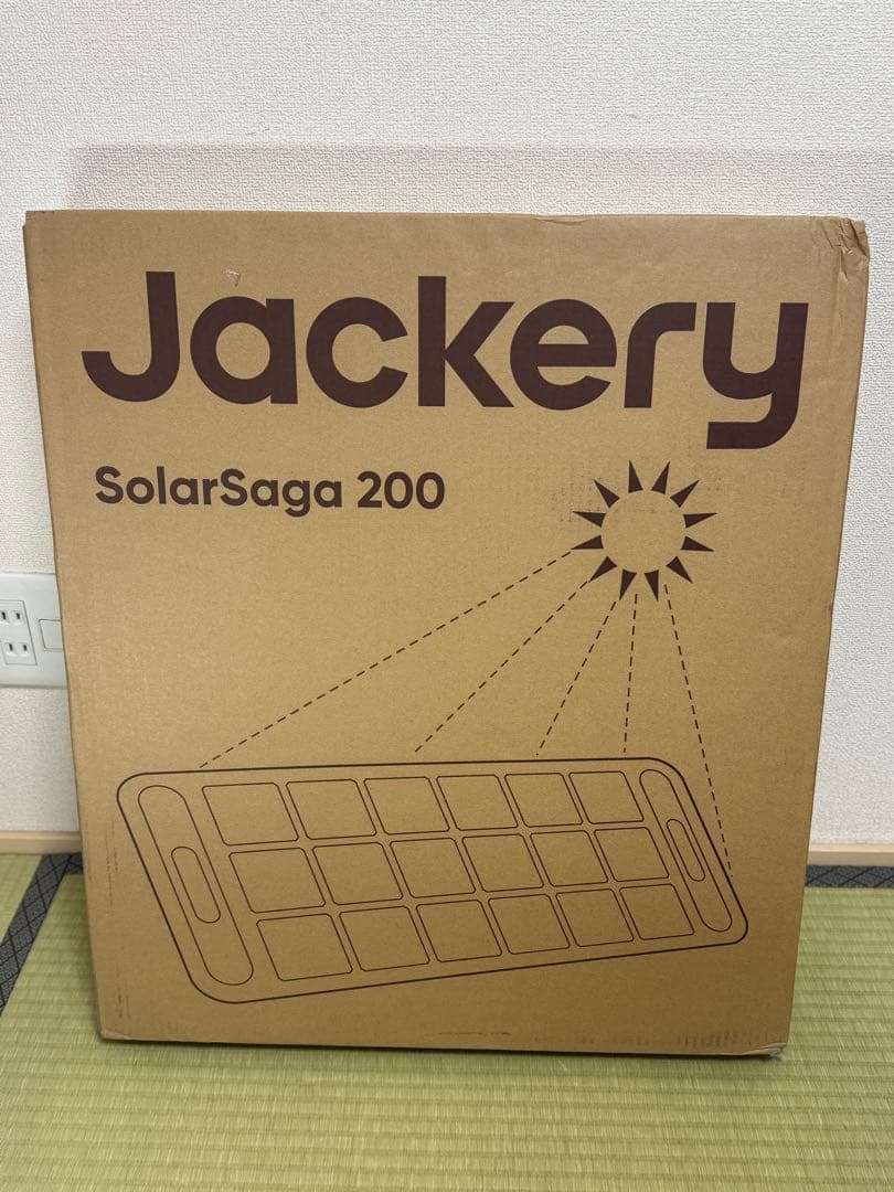 新品 Jackery SolarSaga 200W ソーラーパネル ①