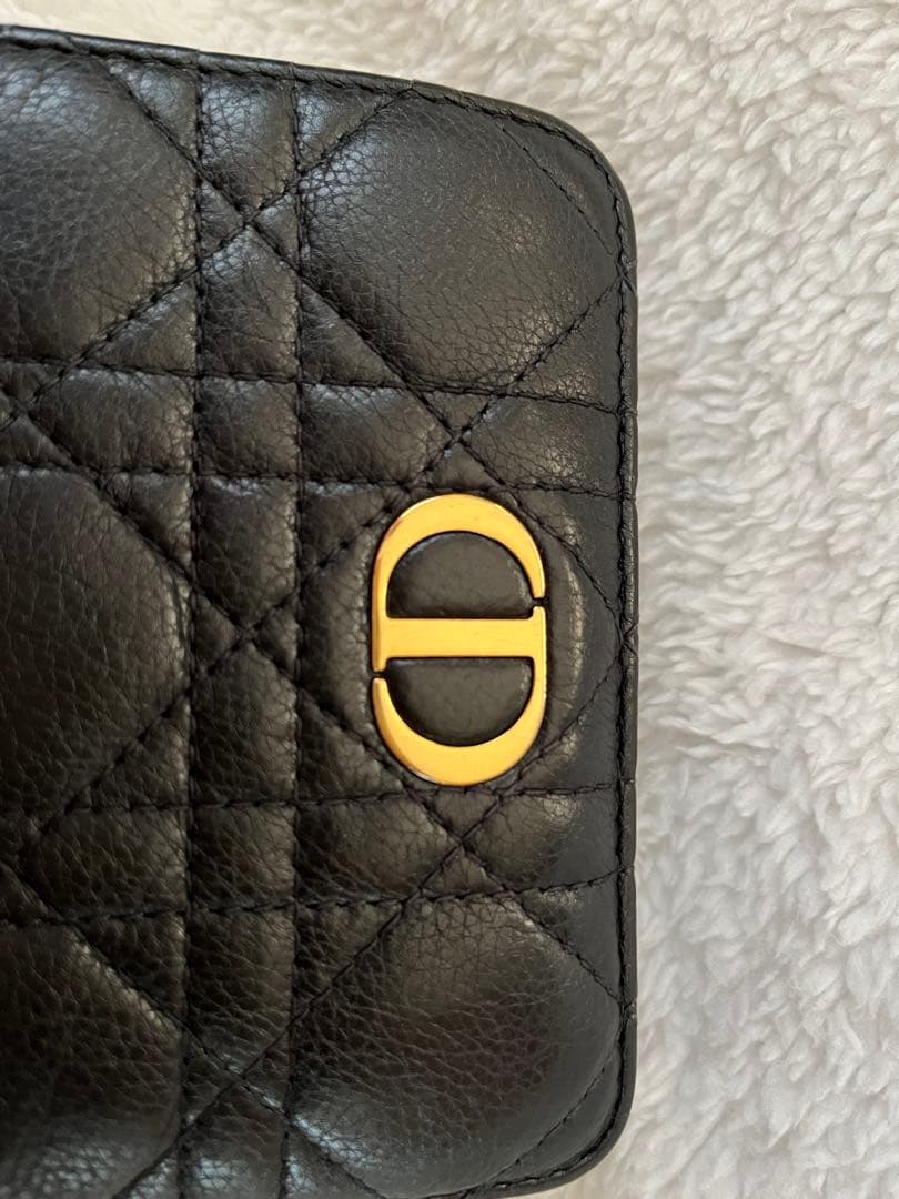 DIOR CARO バイフォールドウォレット財布カナージュ