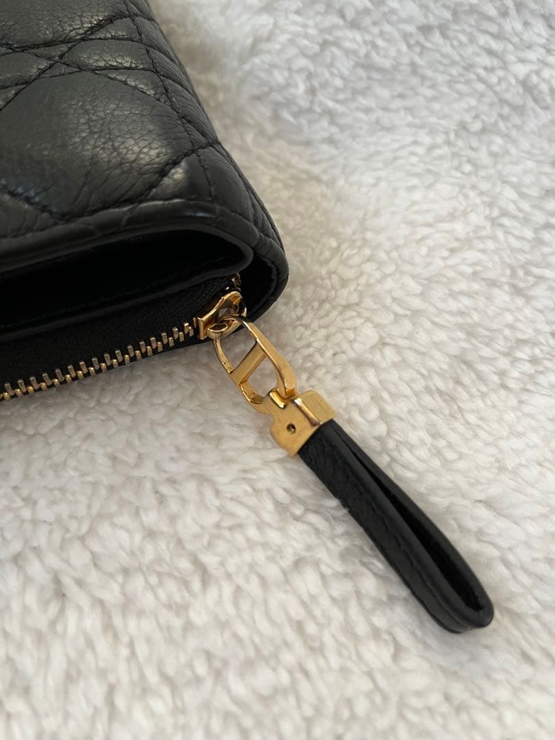 DIOR CARO バイフォールドウォレット財布カナージュ
