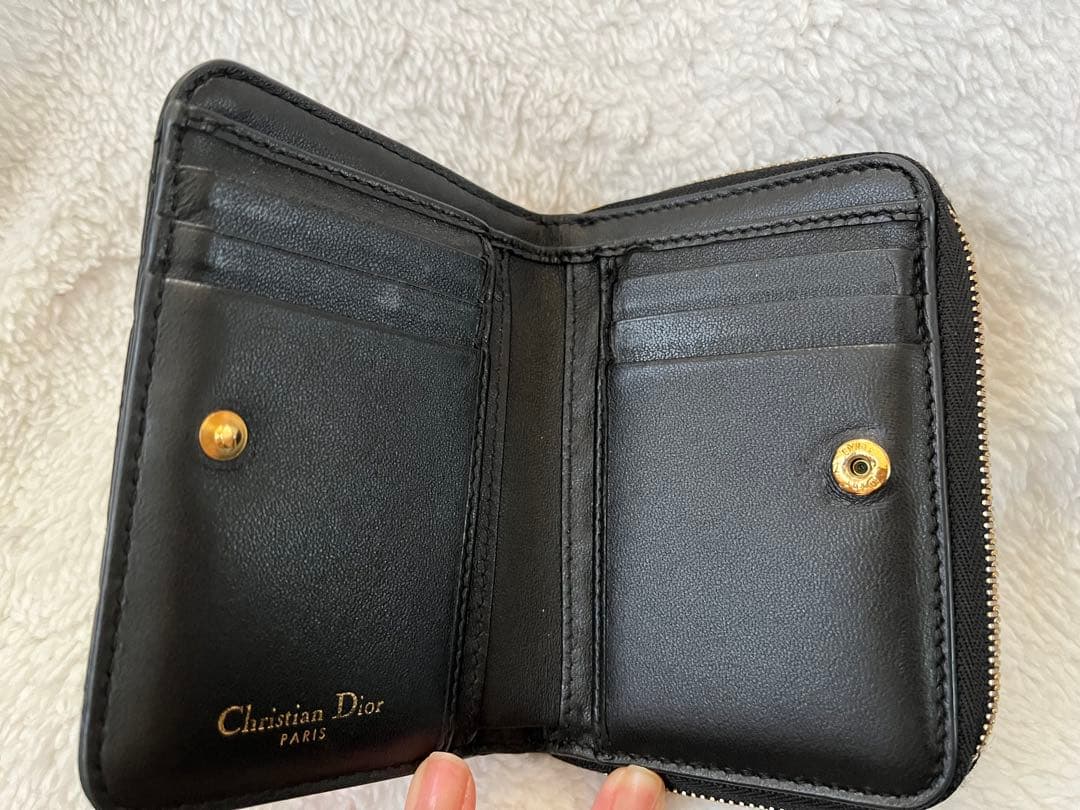 DIOR CARO バイフォールドウォレット財布カナージュ
