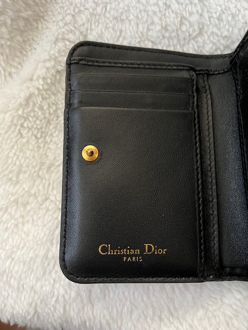 DIOR CARO バイフォールドウォレット財布カナージュ