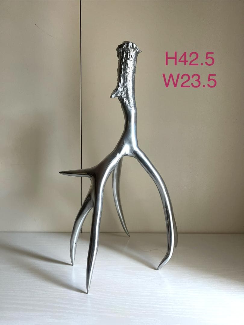 【希少】オブジェ　キャンドルスタンド