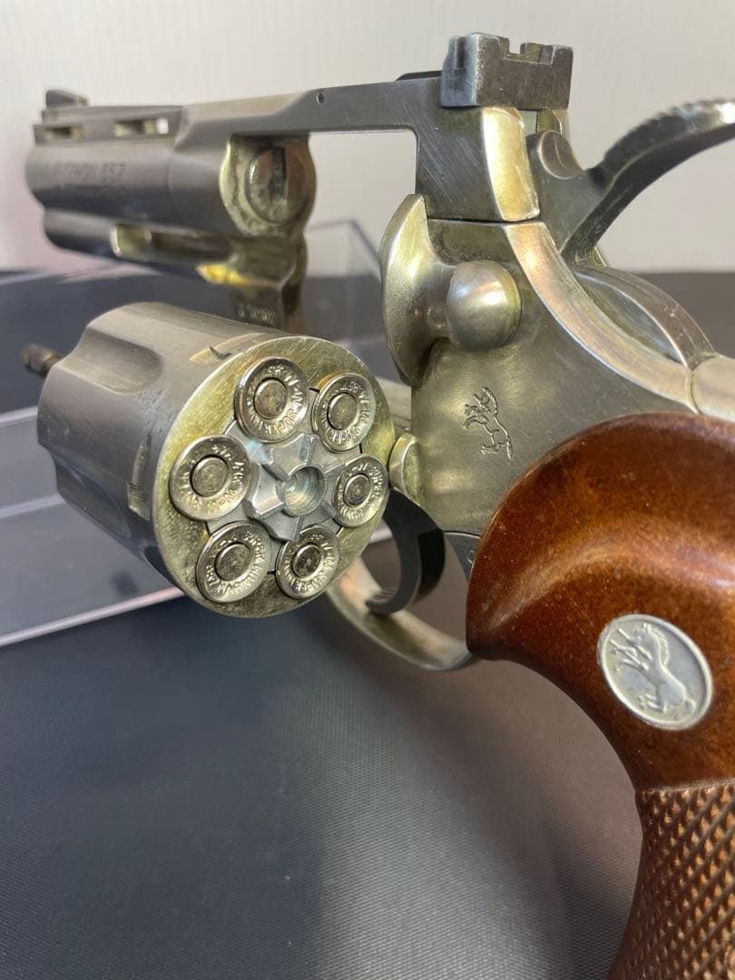 コルト パイソン 357マグナム モデルガン（コクサイ刻印・SMG刻印）