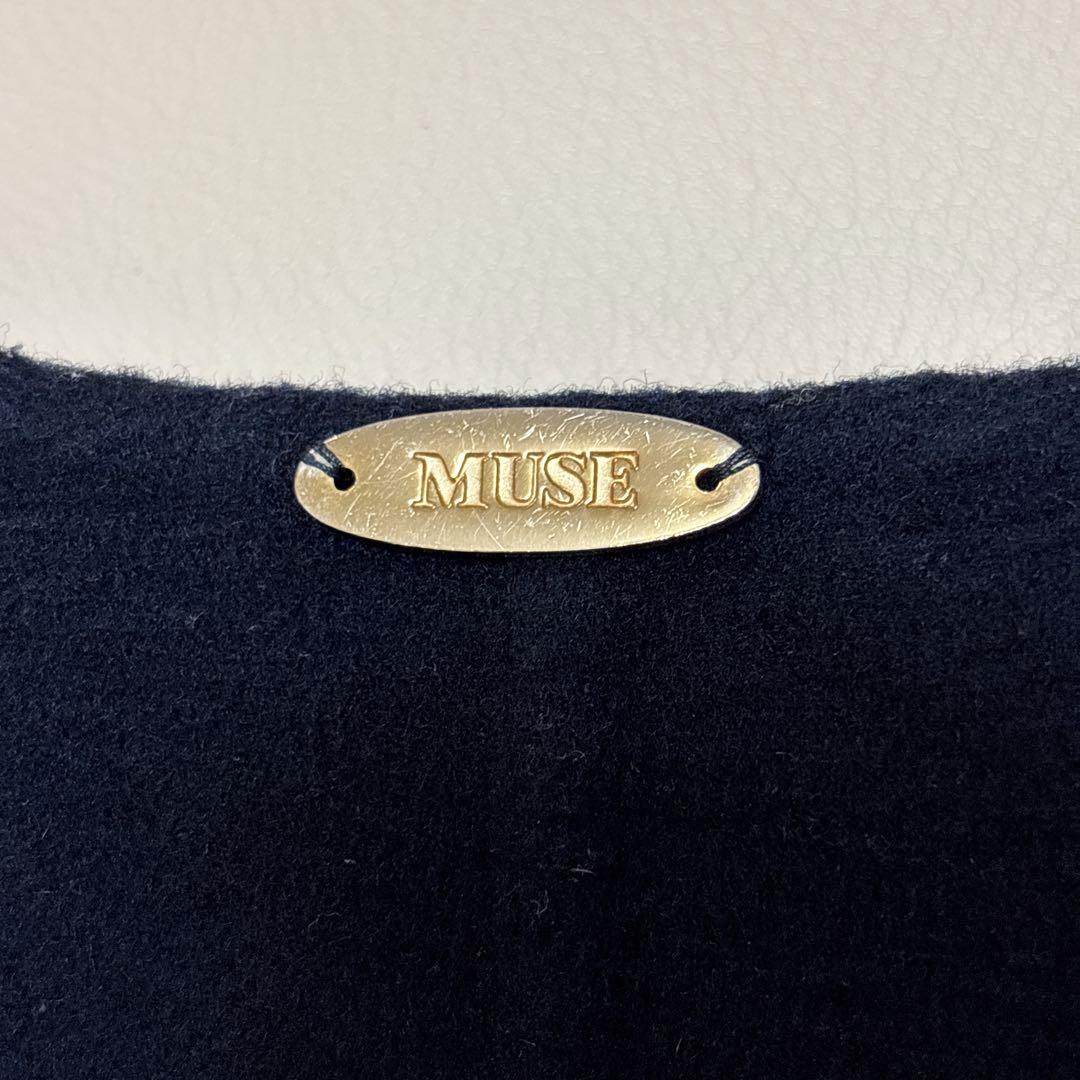 MUSE ドゥーズィエムクラス victorian リバーノーカラーロングコート