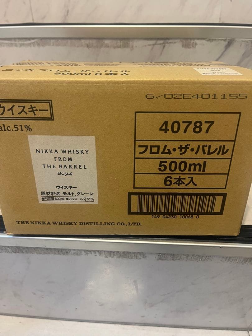 NIKKA WHISKY フロム ザ バレル6本セット 500ml