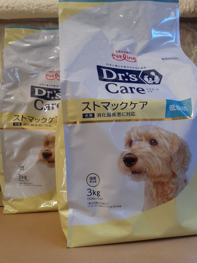 ☺️様ドクターズケア犬用療法食ストマックケア低脂肪3kg×2袋