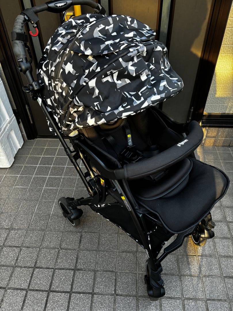 【極美品】(特典セット付き)ピジョン　ランフィリノンRA9L A型ベビーカー