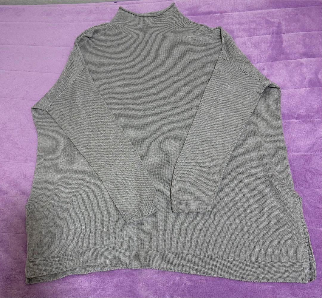 【美品】45r ローゲージ超ガーゼのチュニック タグ有り