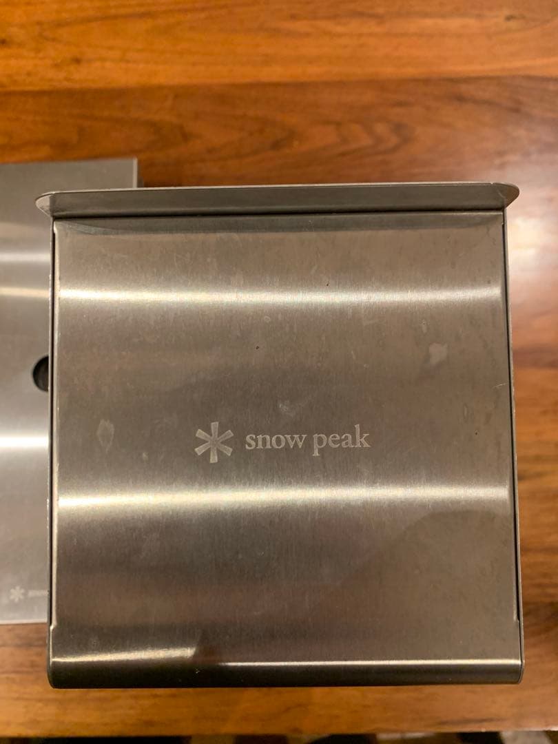 スノーピーク　igt テーブルパーツ　ステンボックス　トレー　ハンガー