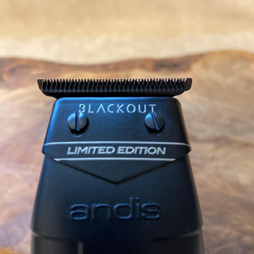 andis T-OUTLINER BLACKOUT 限定版 替刃 変圧器付き