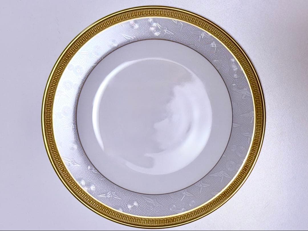 大倉陶園 希少品 鶴聲 デザート皿20cm 1枚