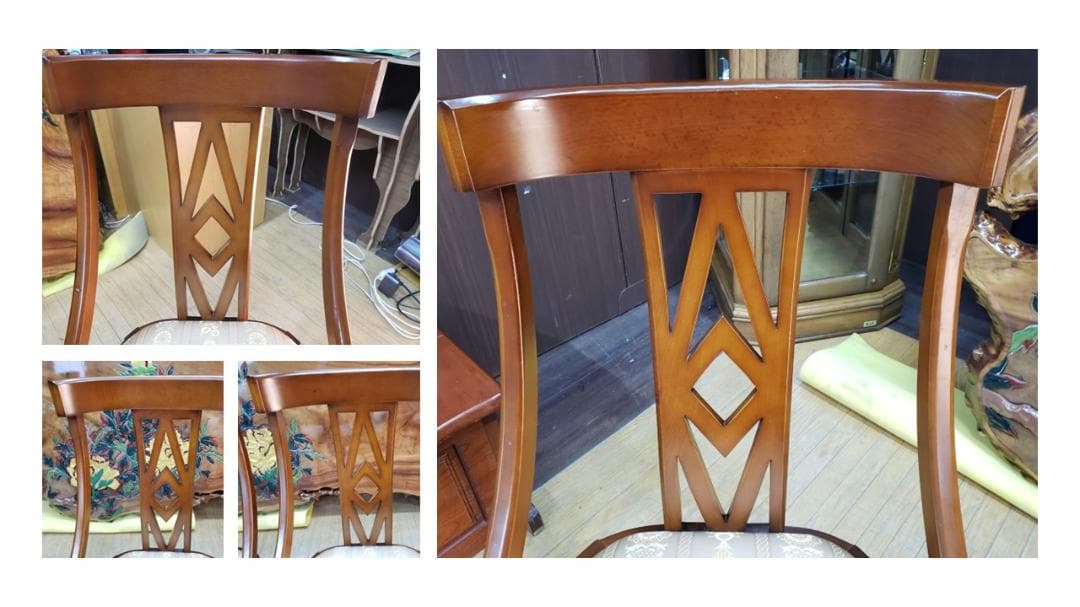 b6 ネオクラシカル様式　ダイニングチェア　4脚セット