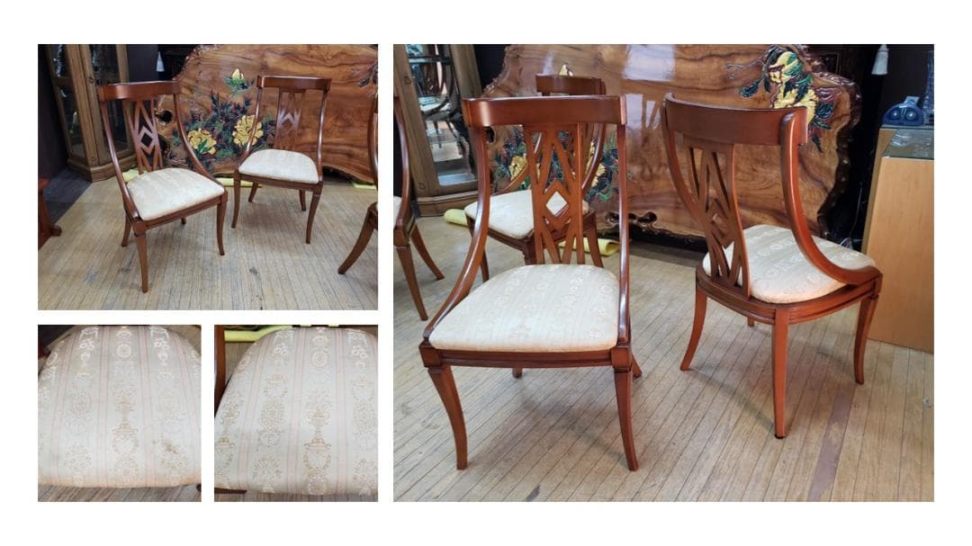 b6 ネオクラシカル様式　ダイニングチェア　4脚セット