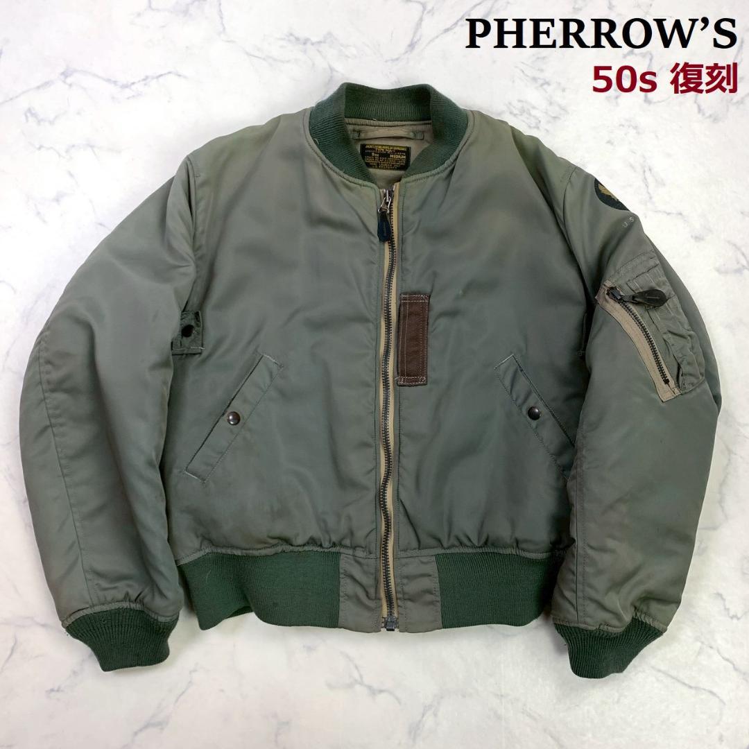 50s復刻★ C.C.MASTERS MA-1 フェローズ 初期型 M　D981