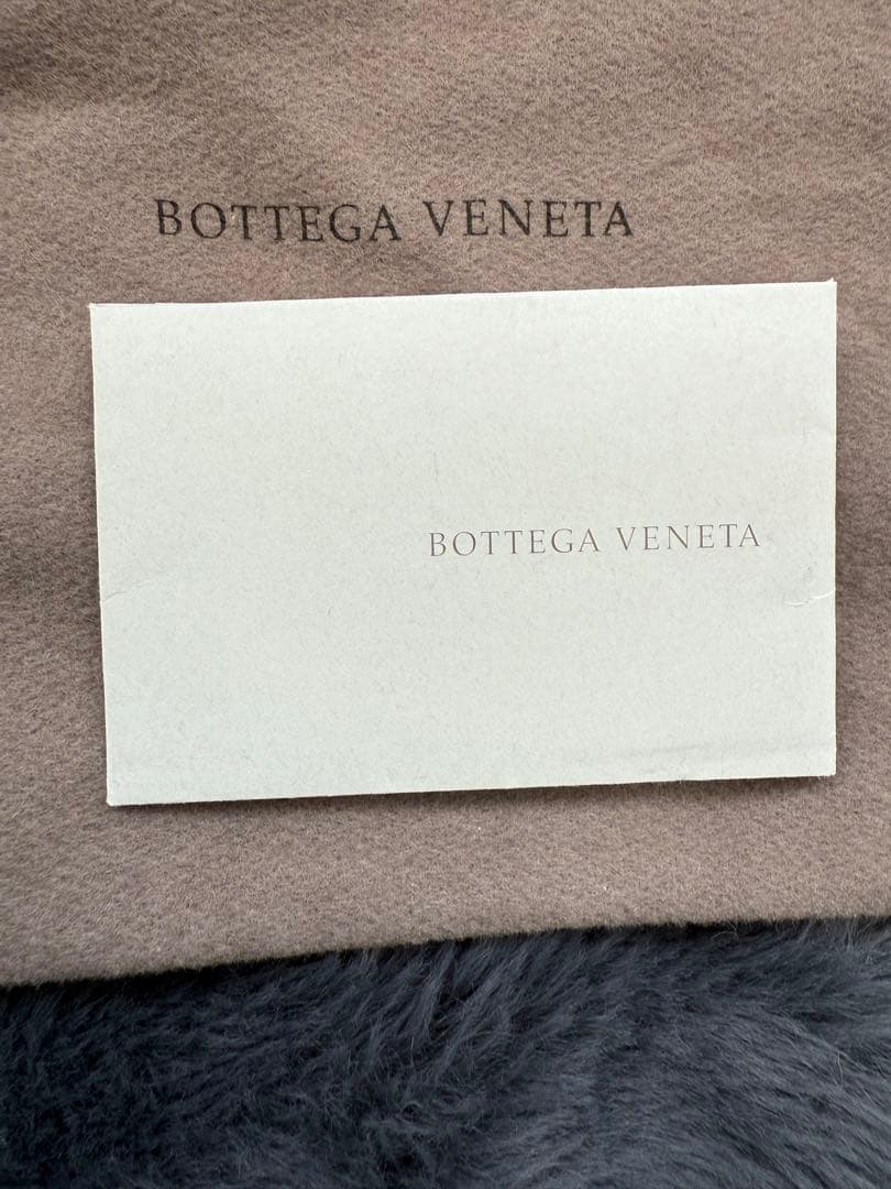 Bottega Veneta キャメルレザーポーチ