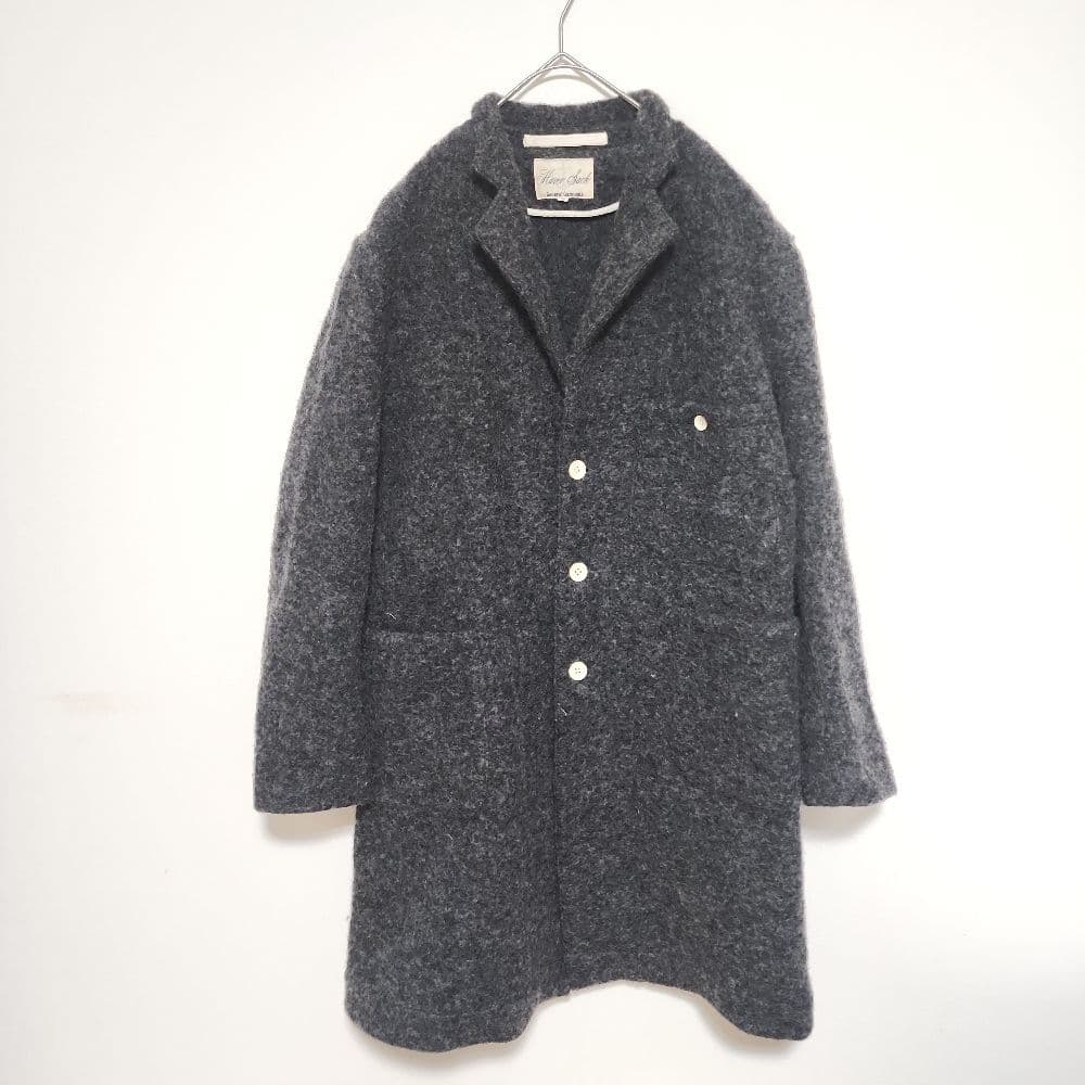 ハバーサック　ウールコート　L　上質　暖かい　made in Japan
