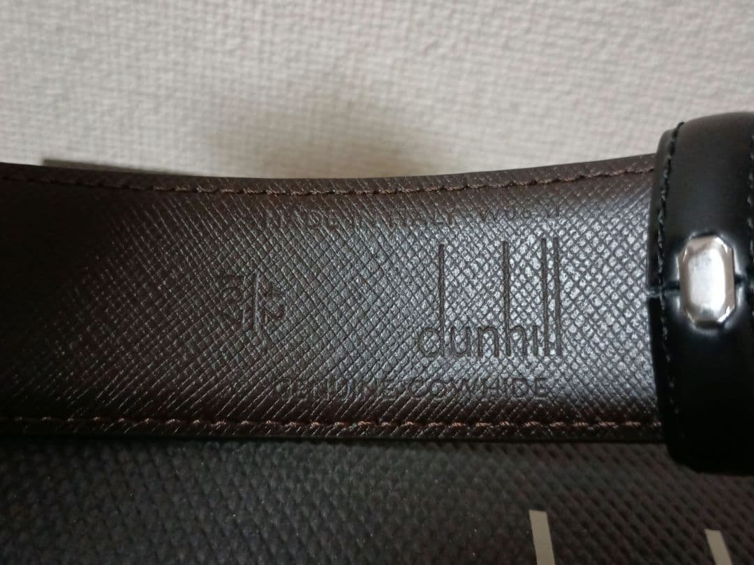 dunhill ダンヒル 本革ベルト イタリア製