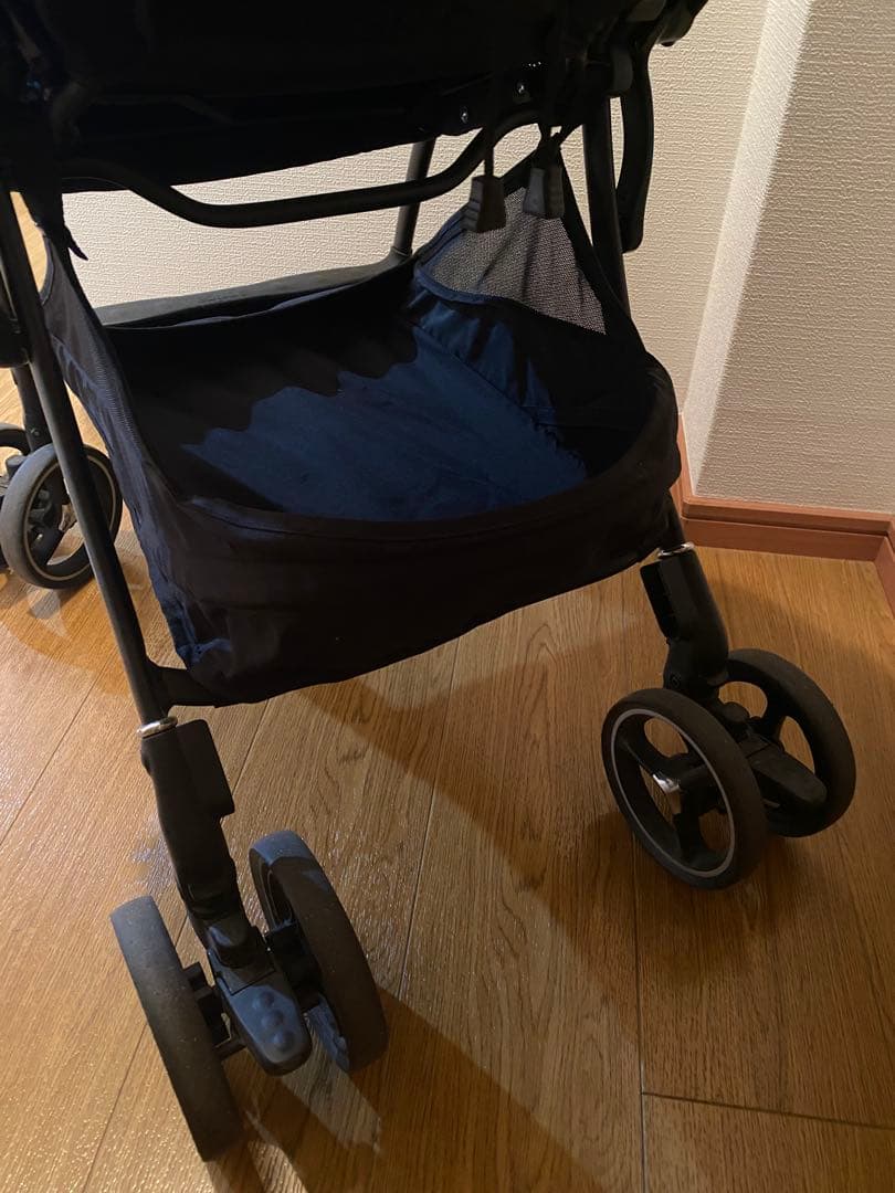 Aprica ベビーカー ラグーナ➕フットマフ➕レインカバー付き