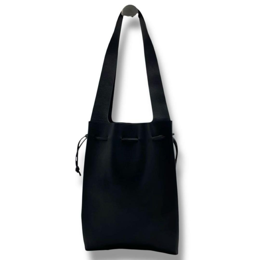 美品 Aeta アエタ レザー 巾着 トートバッグ レディース ブラック 人気