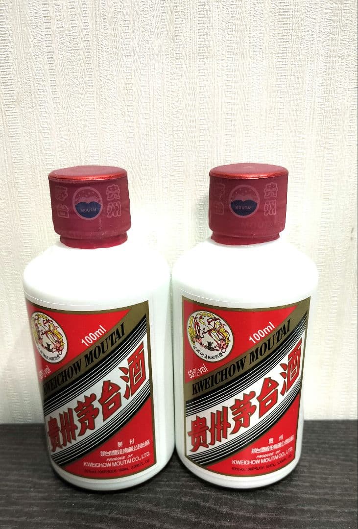 貴州茅台酒（マオタイシュ）酒 中国酒　天女 100ml×2本 53%