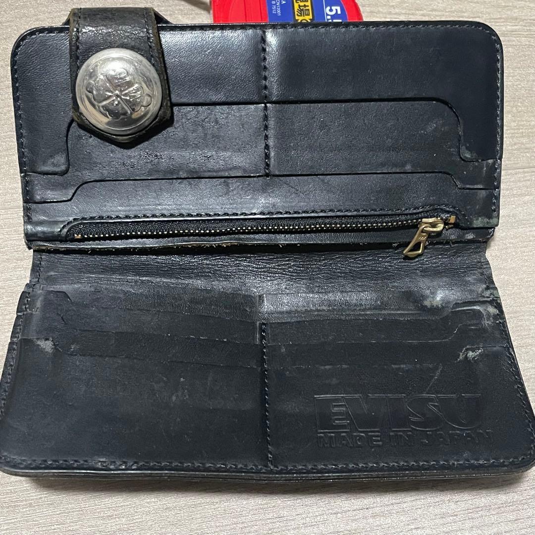 年末15EVISU 長財布 ど根性 本革 エヴィス エビス