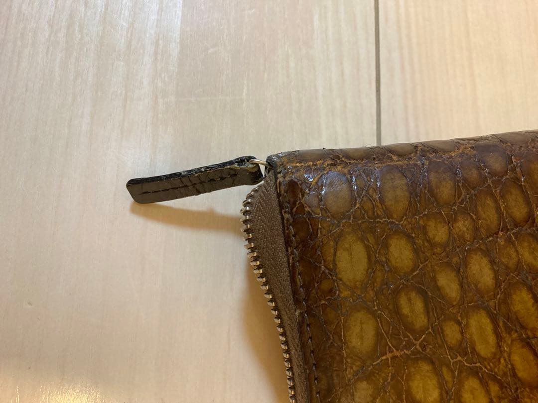 ジ*可様 人*ル様 GUCCI クロコ　長財布