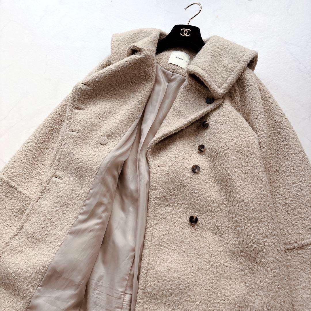 【Eaphi】24AW 大人気完売　WESTERN LONG COAT ベージュ
