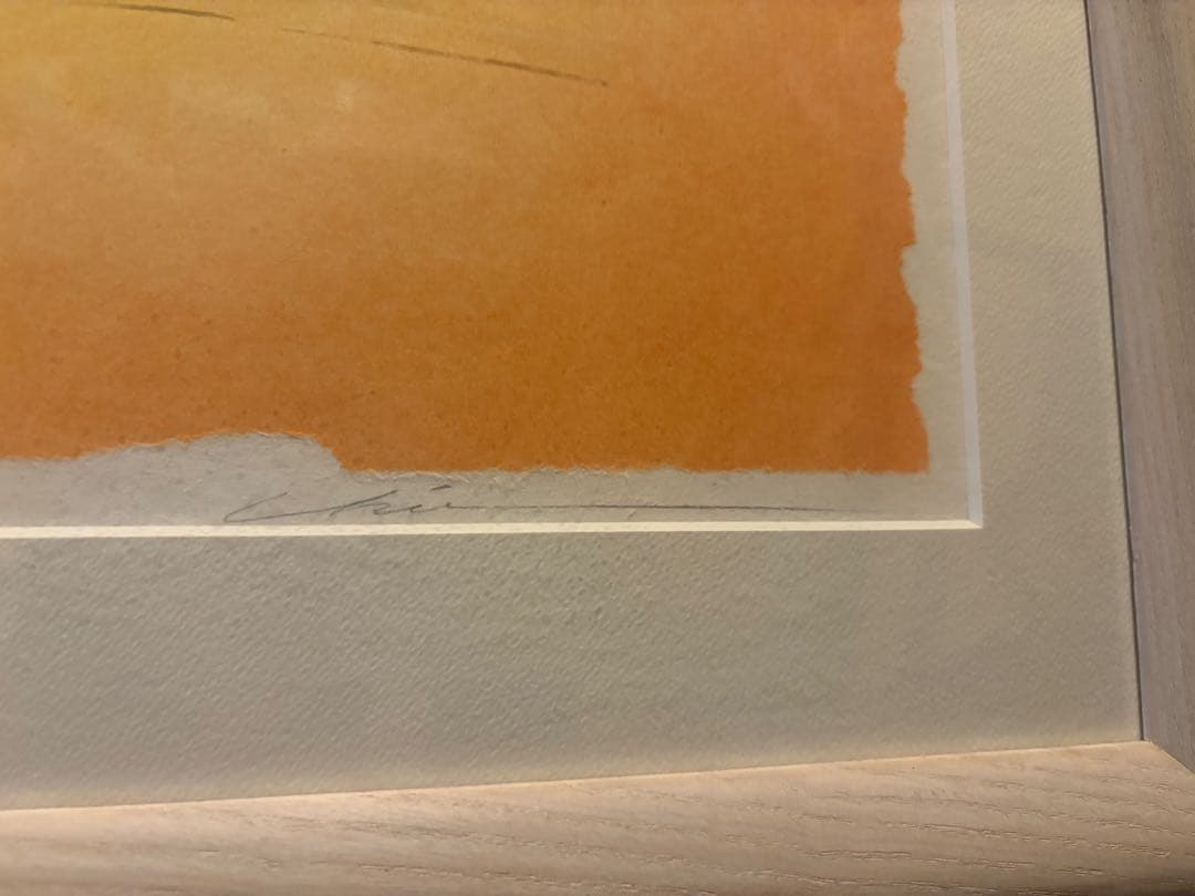 光の画家ChieArt 「倭」原画 直筆サイン入り
