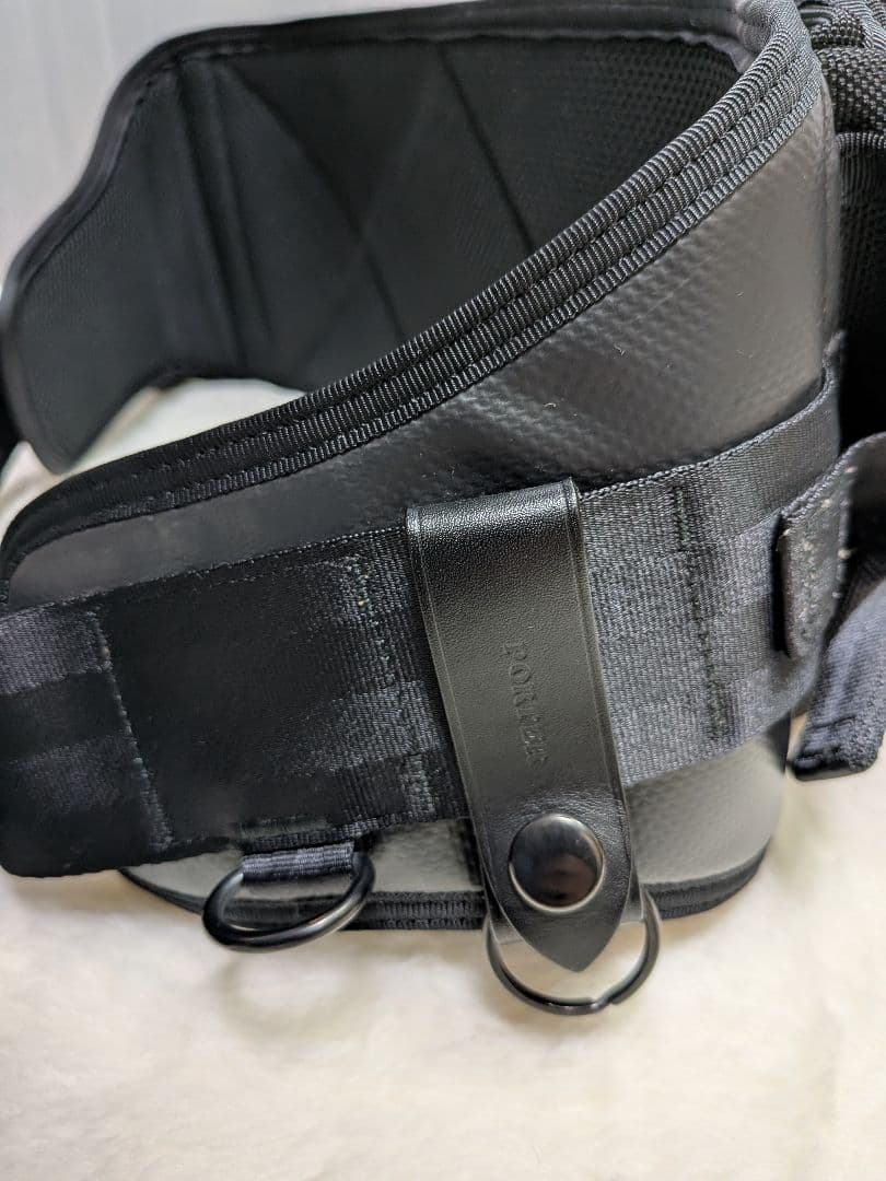 美品PORTER HEAT ポーター ヒート ウエストバッグ ボディバッグ 黒