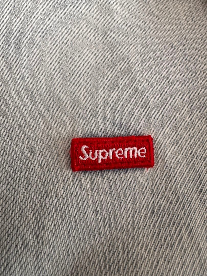 試着のみ25FW シュプリーム Supreme スモールボックスデニムシャツ M