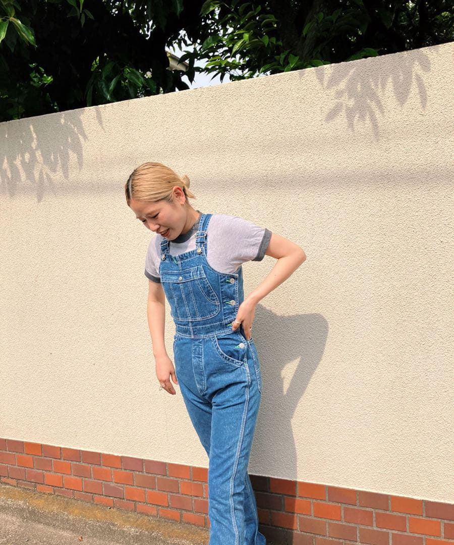 サロペット・オーバーオール・オールインワン HOLIDAY SLIM FLARE DENIM OVER-ALL