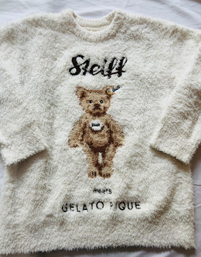 Steiff × Gelato Pique ルームウェア 上下セット
