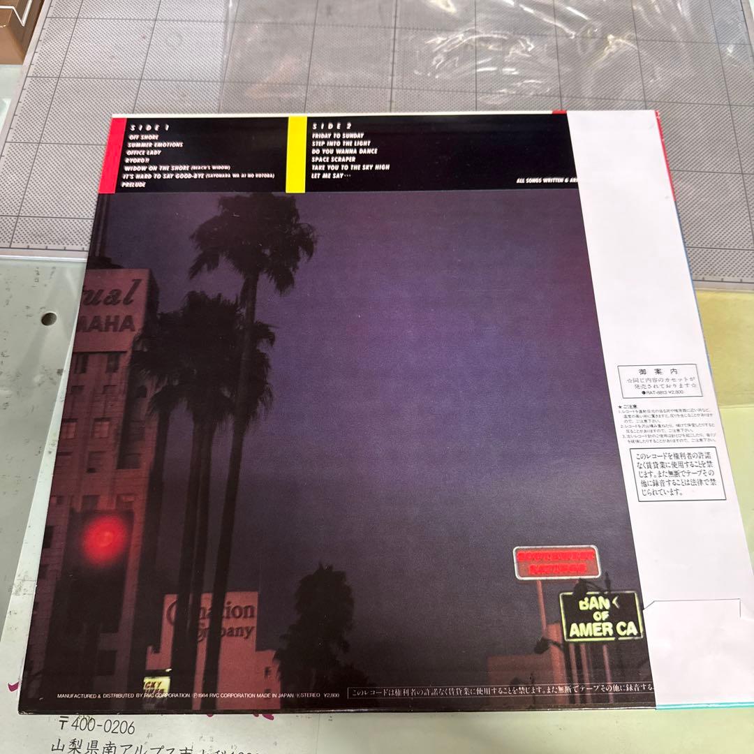 SUMMER TIME ROMANCE 角松敏生 LP