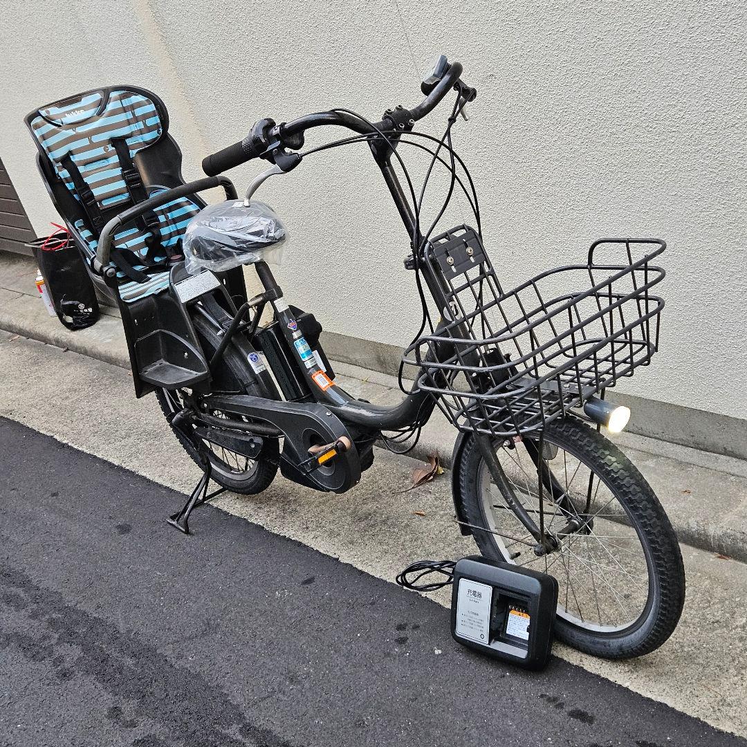 ブリジストン♪電動アシスト自転車♪ビッケ♪小径♪おしゃれブラック♪３段変速